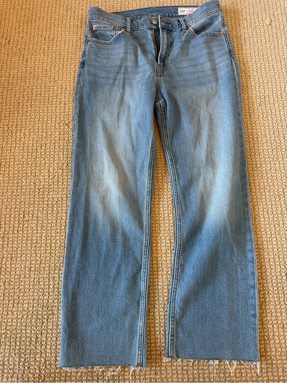 GAP womens Light Blue Bootcut Jeans
